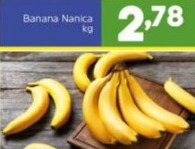 Arena Atacado Banana Nanica 1kg oferta