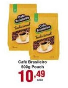Rossi Supermercado Cafe Brasileiro 500g Pouch oferta