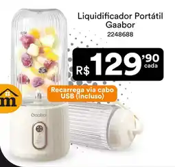 Multicoisas Liquidificador Portátil Gaabor oferta