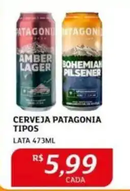 Assaí Atacadista Cerveja patagonia tipos lata oferta