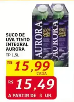 Assaí Atacadista Suco de uva tinto integral aurora oferta