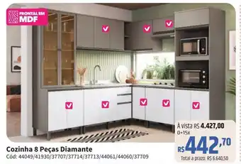 Deltasul Cozinha 8 Peças Diamante oferta