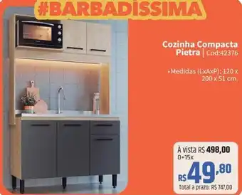 Deltasul Cozinha Compacta Pietra oferta