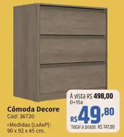 Deltasul Cômoda Decore oferta