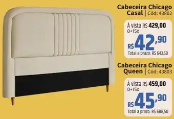 Deltasul Cabeceira Chicago Queen | Cód: 43803 oferta