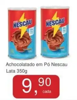 Mineirão Atacarejo Achocolatado em Pó Nescau oferta