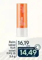 Drogarias Coop Vult - balm labial soleil fps 15 oferta