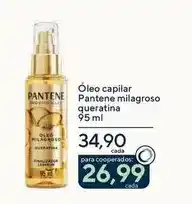 Drogarias Coop Pantene - óleo capilar milagroso queratina oferta