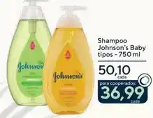 Drogarias Coop Johnson's - baby shampoo oferta