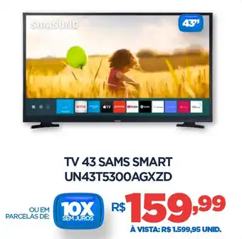 DB Supermercados Tv 43 sams smart UN43T5300AGXZD oferta