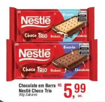 Fort Atacadista Chocolate em Barra Nestlé Choco Trio Sabores oferta