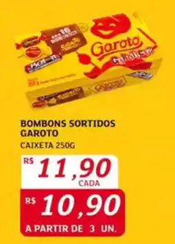 Assaí Atacadista Bombons sortidos garoto caixeta oferta