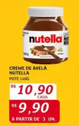 Creme de avela nutella pote