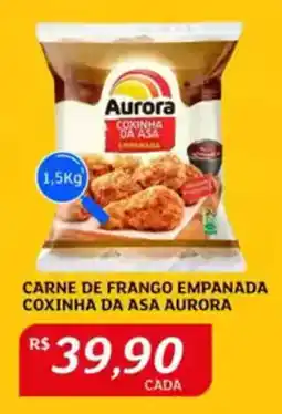 Assaí Atacadista Carne de frango empanada coxinha da asa aurora oferta