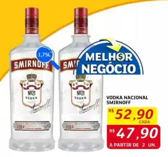 Assaí Atacadista VODKA NACIONAL SMIRNOFF oferta