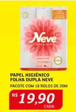Assaí Atacadista Papel higiénico folha dupla neve oferta