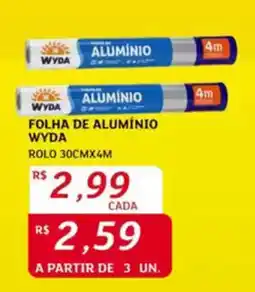 Assaí Atacadista Folha de alumínio wyda oferta