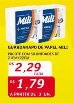 Assaí Atacadista Guardanapo de papel mili oferta