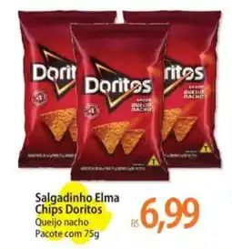 Atacadão Salgadinho Elma Chips Doritos Queijo nacho Pacote oferta