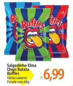 Atacadão Salgadinho Elma Chips Batata Ruffles oferta