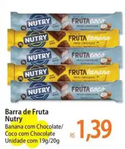 Atacadão Barra de Fruta Nutry oferta