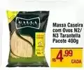 Max Atacadista Massa - caseira com ovos n2/n3 tarantella oferta