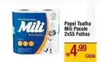 Max Atacadista Mili - papel toalha pacote oferta