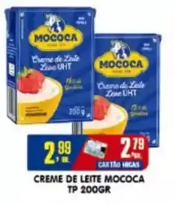 Higa's Supermercado Creme de leite mococa tp oferta