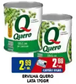 Higa's Supermercado Ervilha quero lata oferta