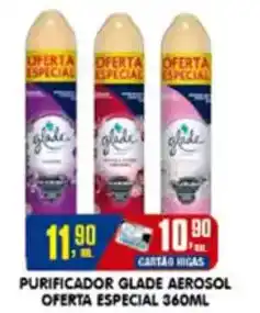 Higa's Supermercado Purificador glade aerosol oferta especial oferta