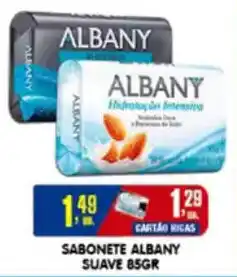 Higa's Supermercado Sabonete albany suave oferta