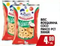 Higa's Supermercado Bisc rosquinha coco panco pct oferta