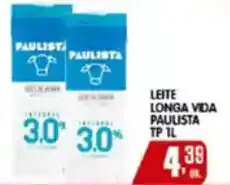 Higa's Supermercado Leite longa vida paulista tp oferta