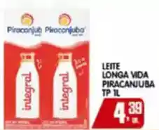 Higa's Supermercado Leite longa vida piracanjuba oferta