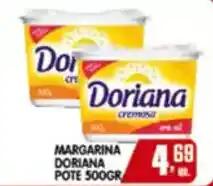 Higa's Supermercado Margarina doriana pote oferta