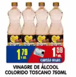 Higa's Supermercado VINAGRE DE ÁLCOOL COLORIDO TOSCANO oferta