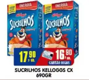 Higa's Supermercado Sucrilhos kelloggs cx oferta