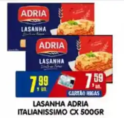 Higa's Supermercado Lasanha adria italianissimo cx oferta