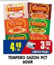 Higa's Supermercado Tempero sazon pct oferta