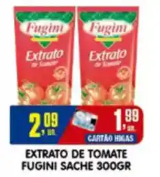 Higa's Supermercado Extrato de tomate fugini sache oferta