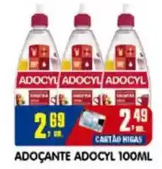 Higa's Supermercado Adoçante adocyl oferta