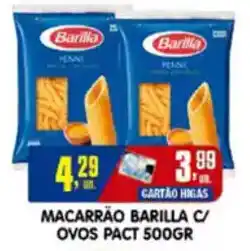 Higa's Supermercado Macarrão barilla c/ ovos pact oferta