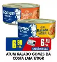 Atum ralado gomes da costa lata