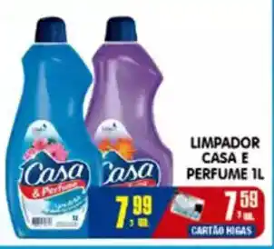 Higa's Supermercado Limpador casa e perfume oferta