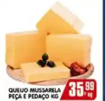 Higa's Supermercado Queuo mussarela peça e pedaço oferta