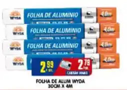 Higa's Supermercado Folha de alum wyda oferta