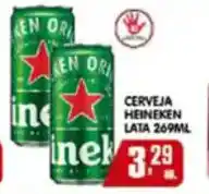 Higa's Supermercado Cerveja heineken lata oferta