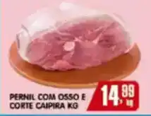 Higa's Supermercado Pernil com osso e corte caipira oferta