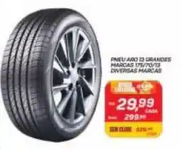 GBarbosa Pneu aro 13 grandes marcas 175/70/13 diversas marcas oferta