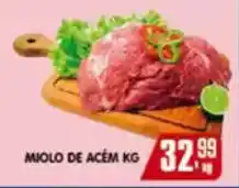 Higa's Supermercado Miolo de acem oferta